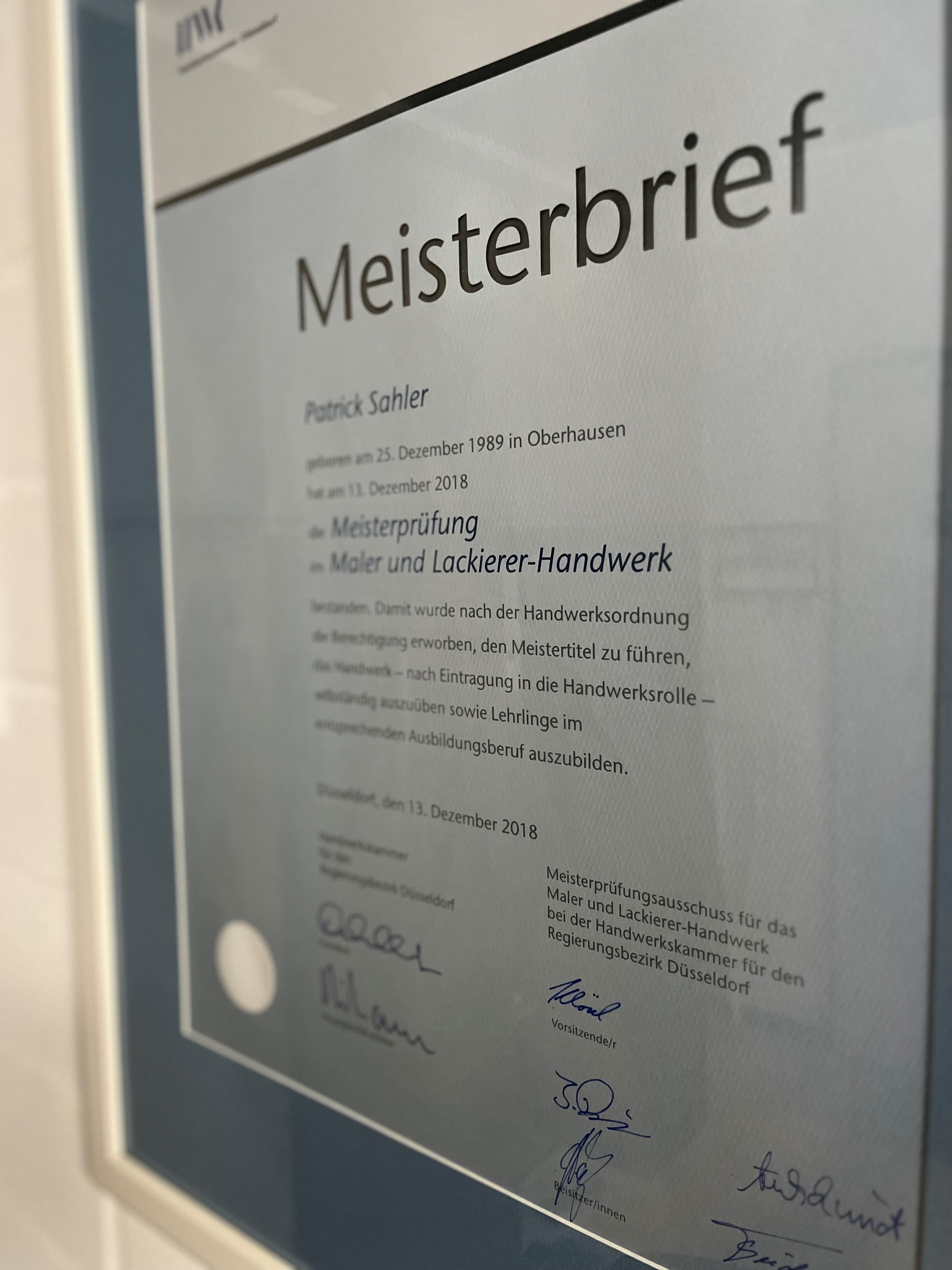 Meisterbrief